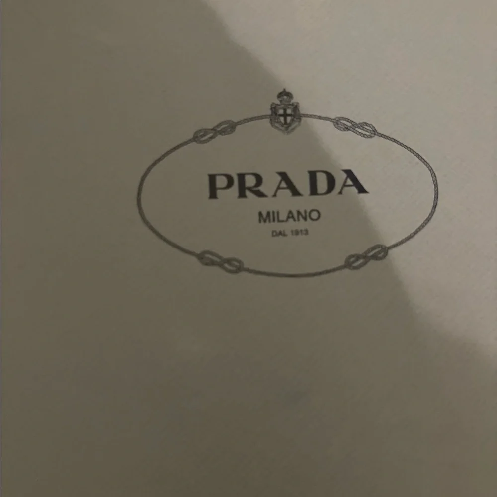 Prada Black and White Women's Sneakers